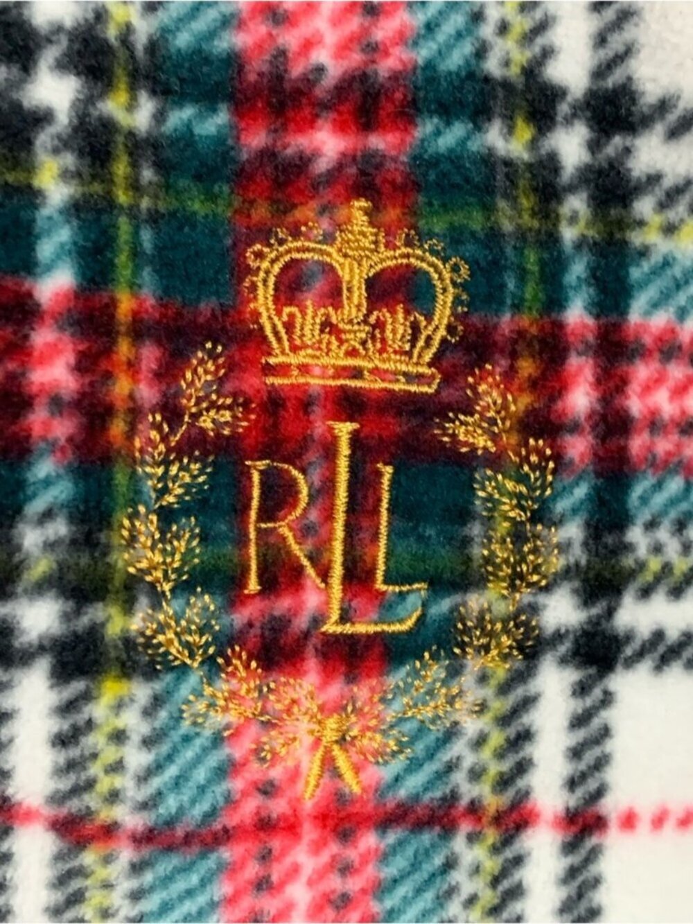 Lauren Ralph Lauren Plaid Sleep Shirt - Picture 4 of 8
